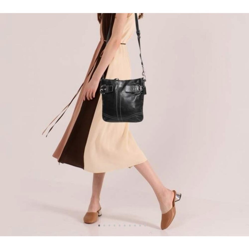 Coach Leather Crossbody Bag